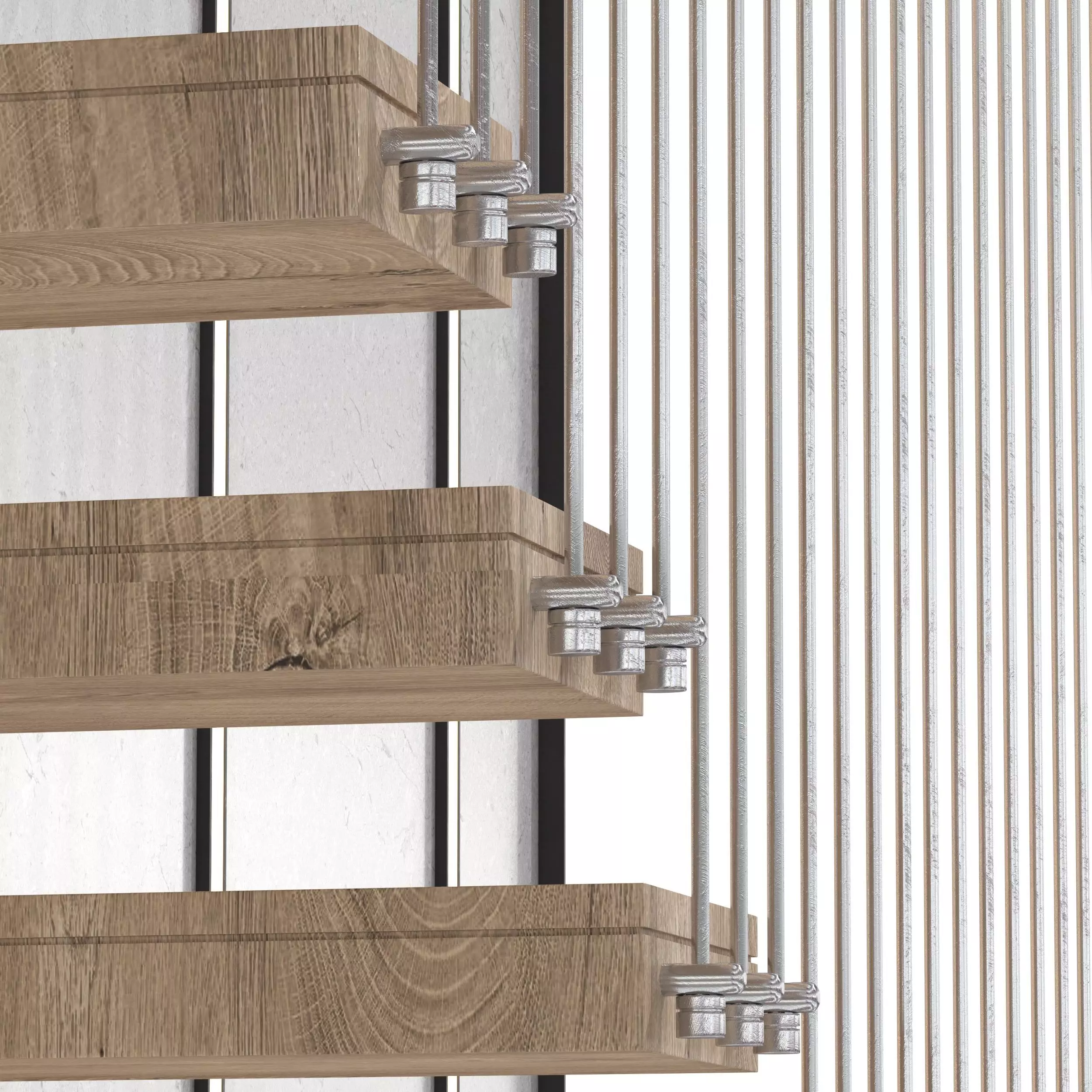 Staircase 05 3D model_6