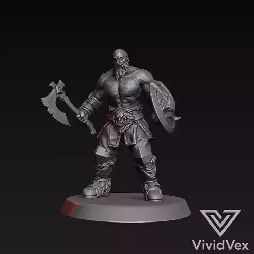 Barbarian Rock  2 weapons 