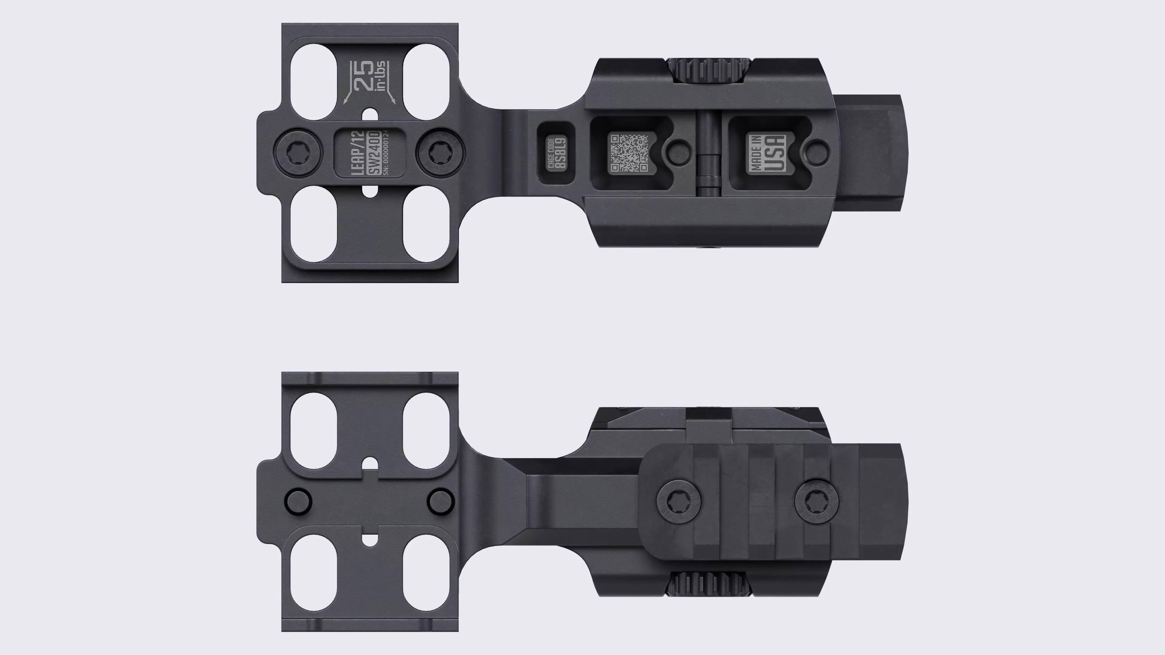 Scalarworks LEAP12 Eotech QD Mount Low-poly 3D model_4