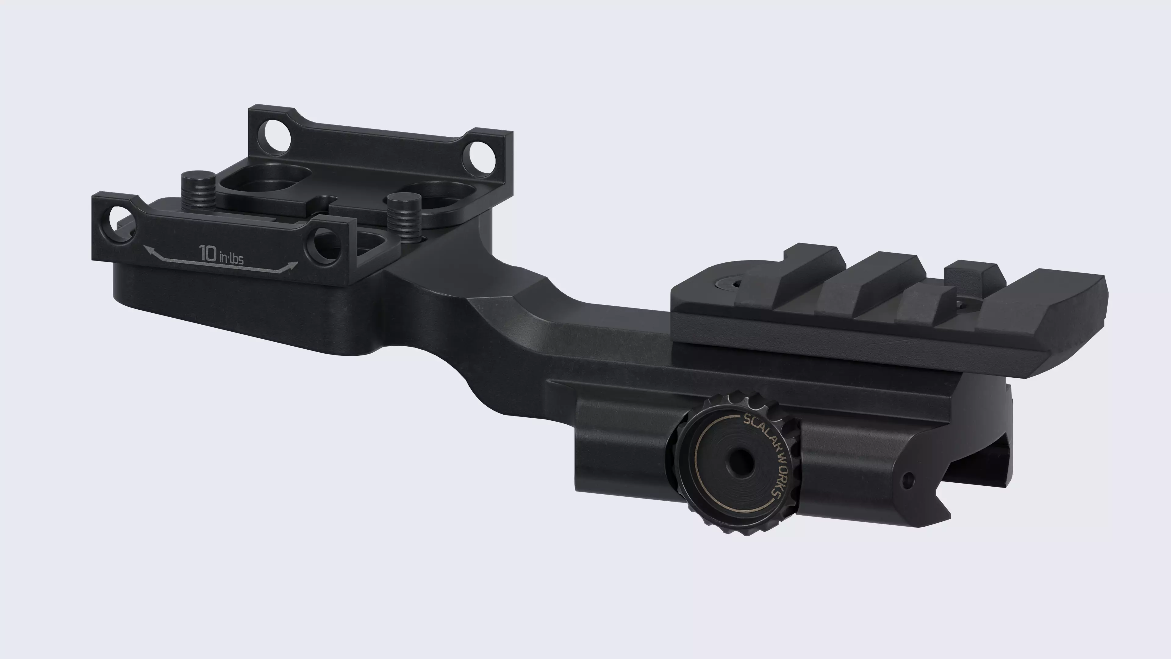 Scalarworks LEAP12 Eotech QD Mount Low-poly 3D model_0