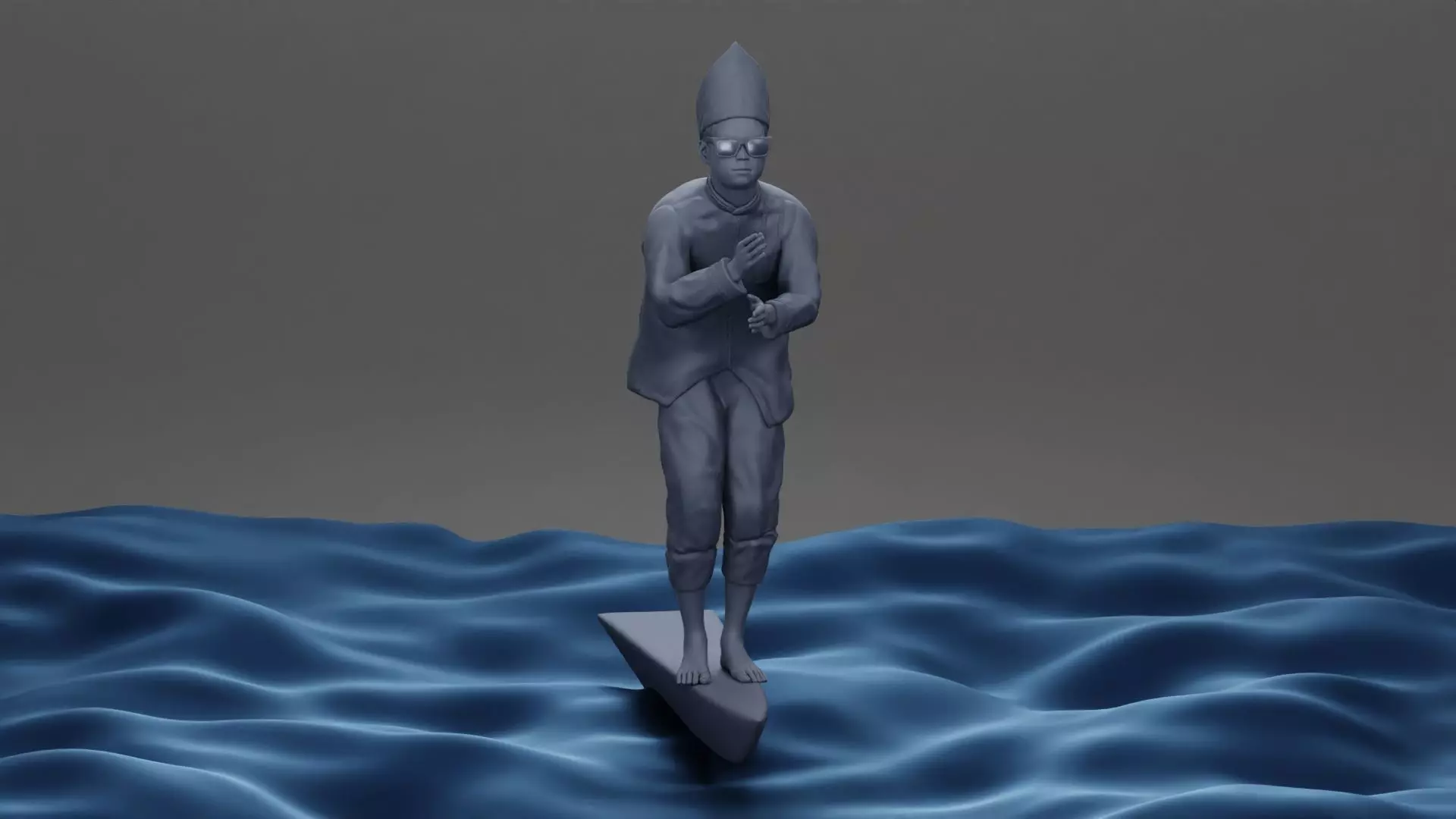 Aura Farming Boat Kid 3D print model_19