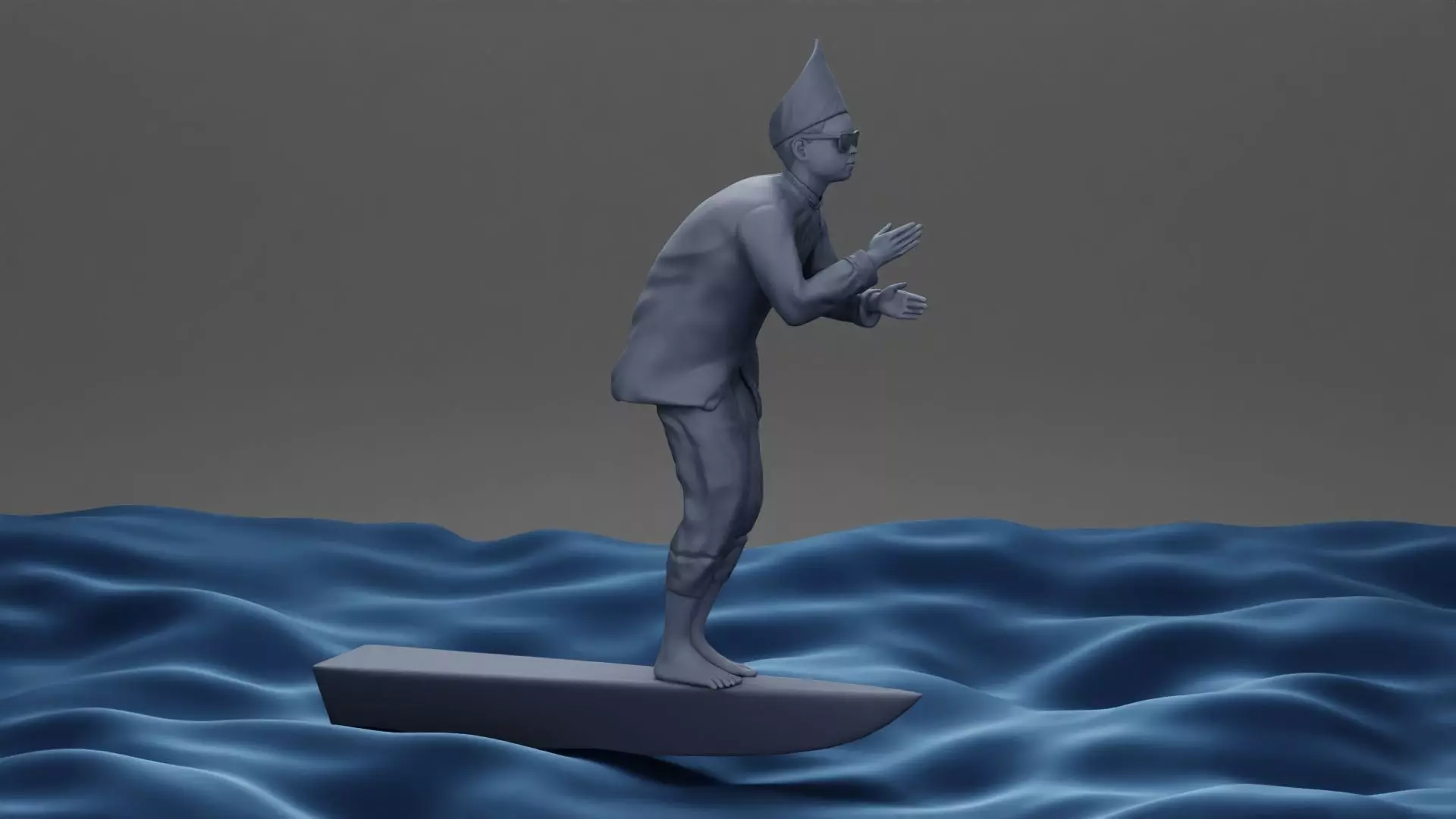 Aura Farming Boat Kid 3D print model_20