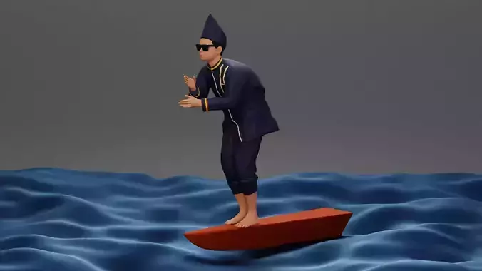 Aura Farming Boat Kid 3D print model