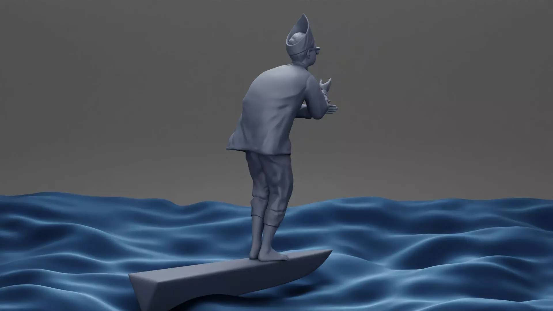 Aura Farming Boat Kid 3D print model_21