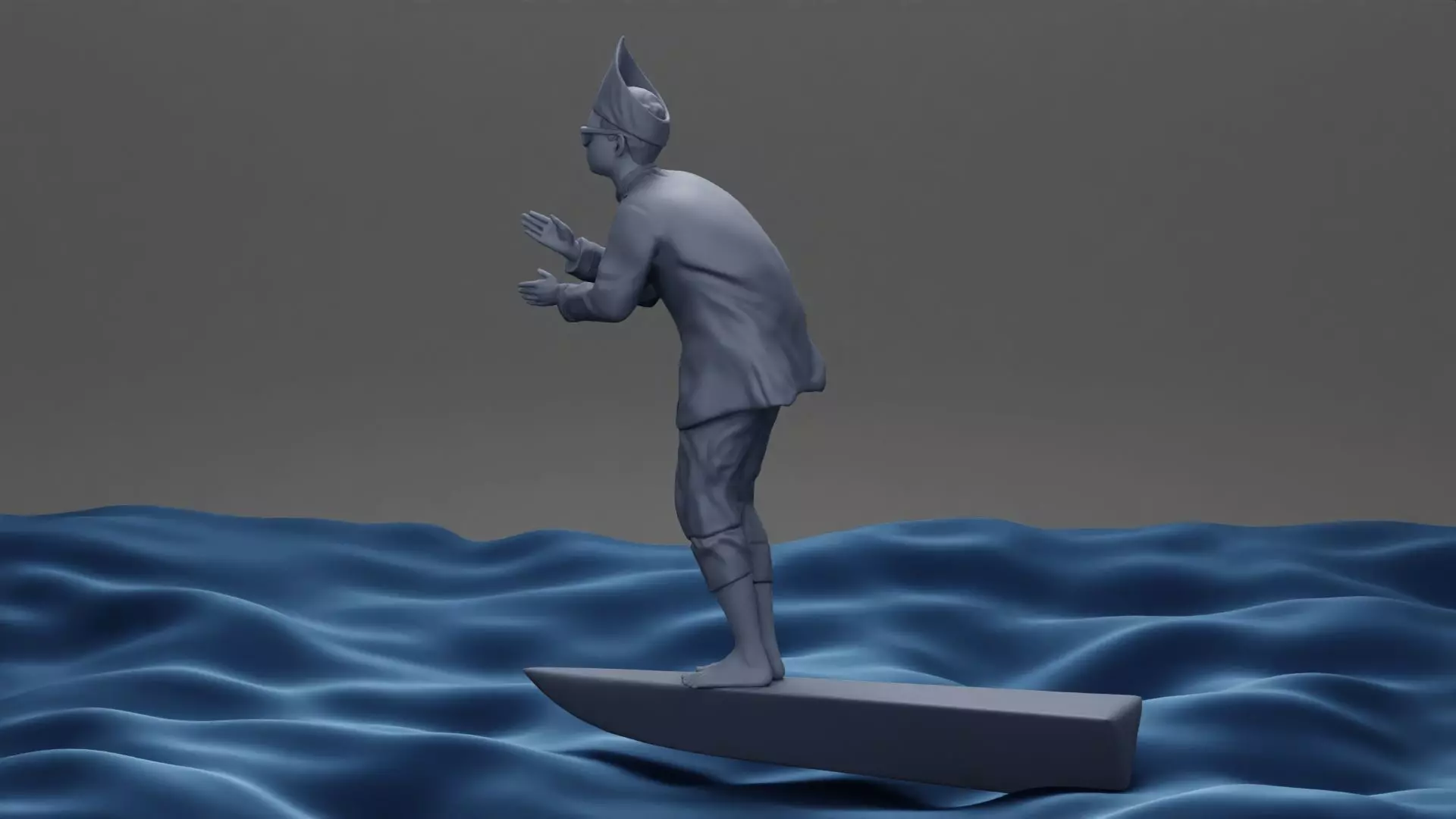 Aura Farming Boat Kid 3D print model_23