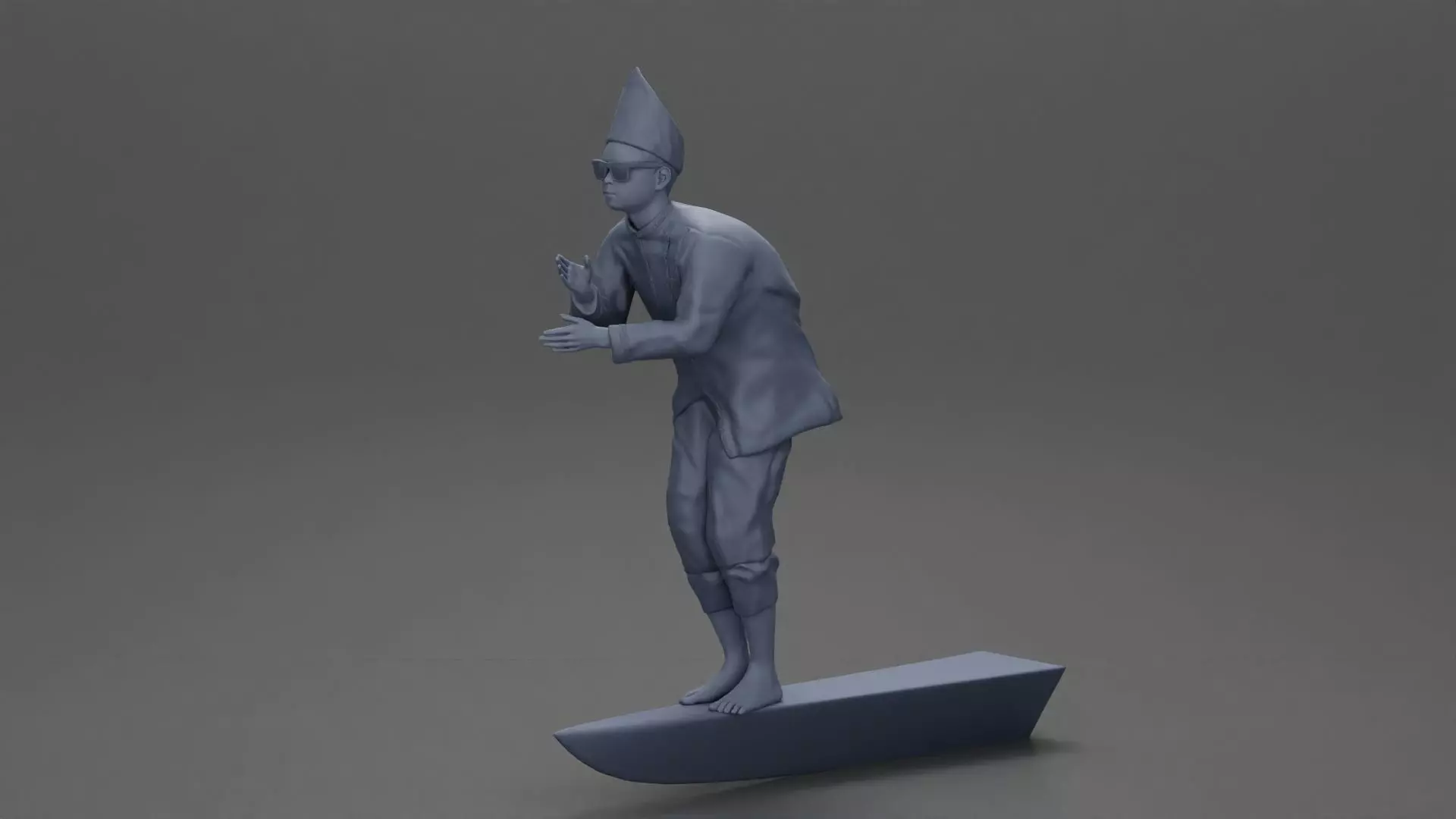 Aura Farming Boat Kid 3D print model_24