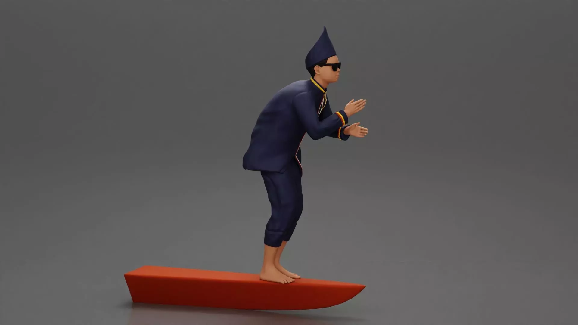 Aura Farming Boat Kid 3D print model_14