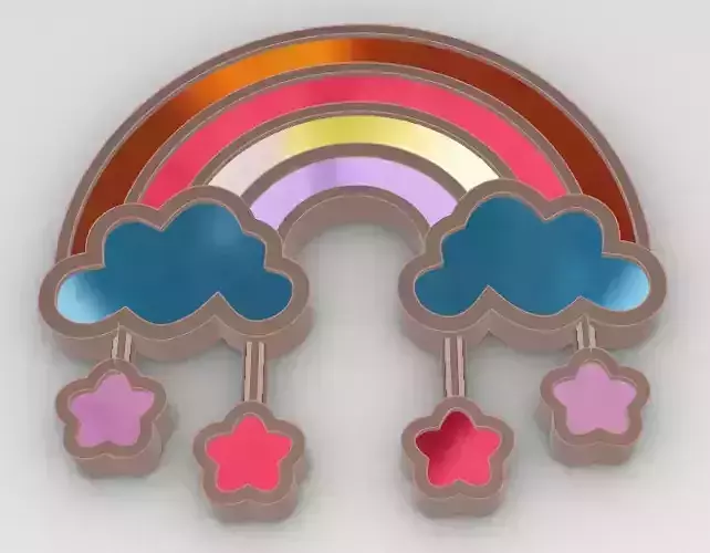 Kids Rainbow Pendant