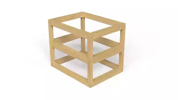 Wooden Frame Crate