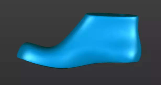 womens shoe last 3D print model_4