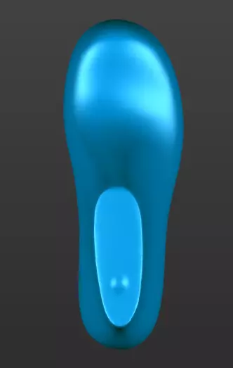 womens shoe last 3D print model_3