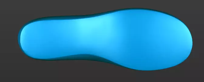 womens shoe last 3D print model_1