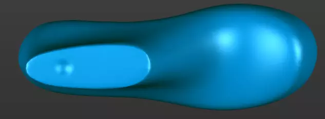 womens shoe last 3D print model_2