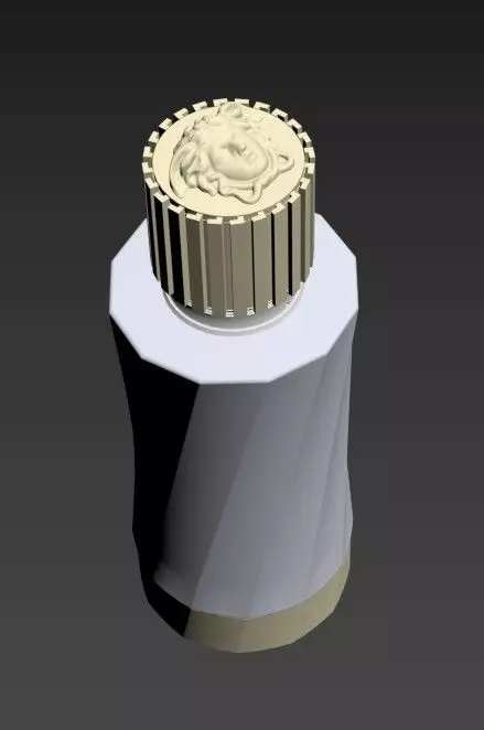Medusa Perfume Bottle 3D Model 3D model_3