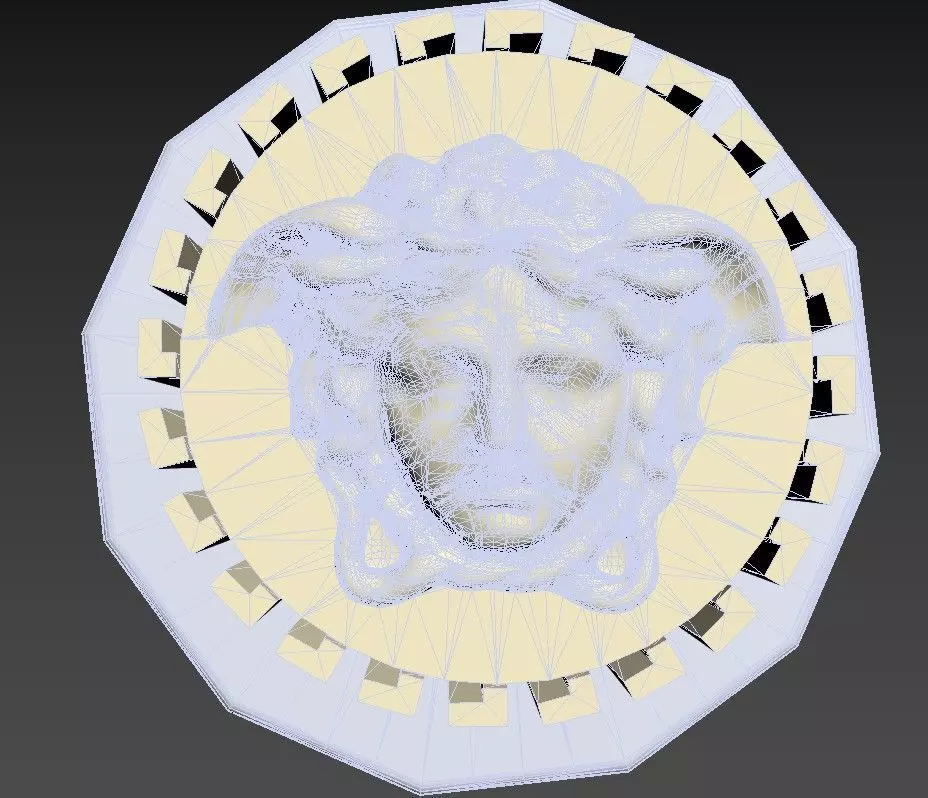 Medusa Perfume Bottle 3D Model 3D model_4