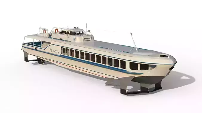 Raketa hydrofoil ship 