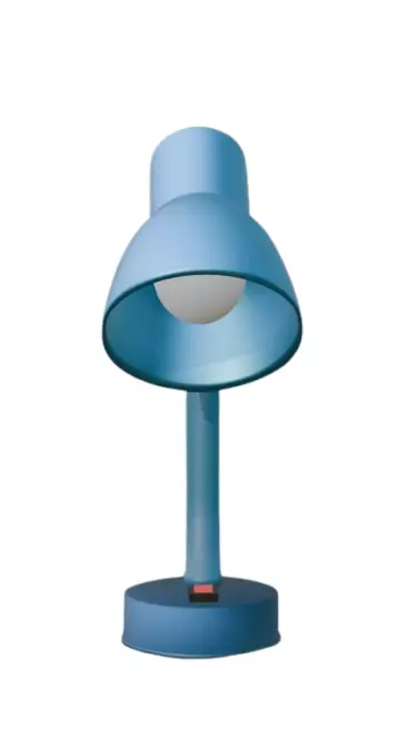 Desk Lamp blue-red Low-poly 3D model  Texture_1