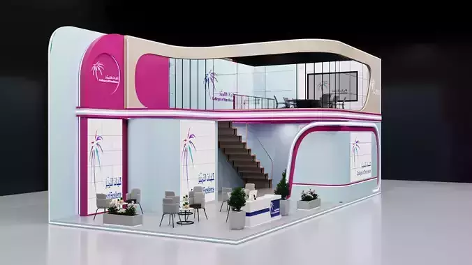 booth 13x6 two floor 