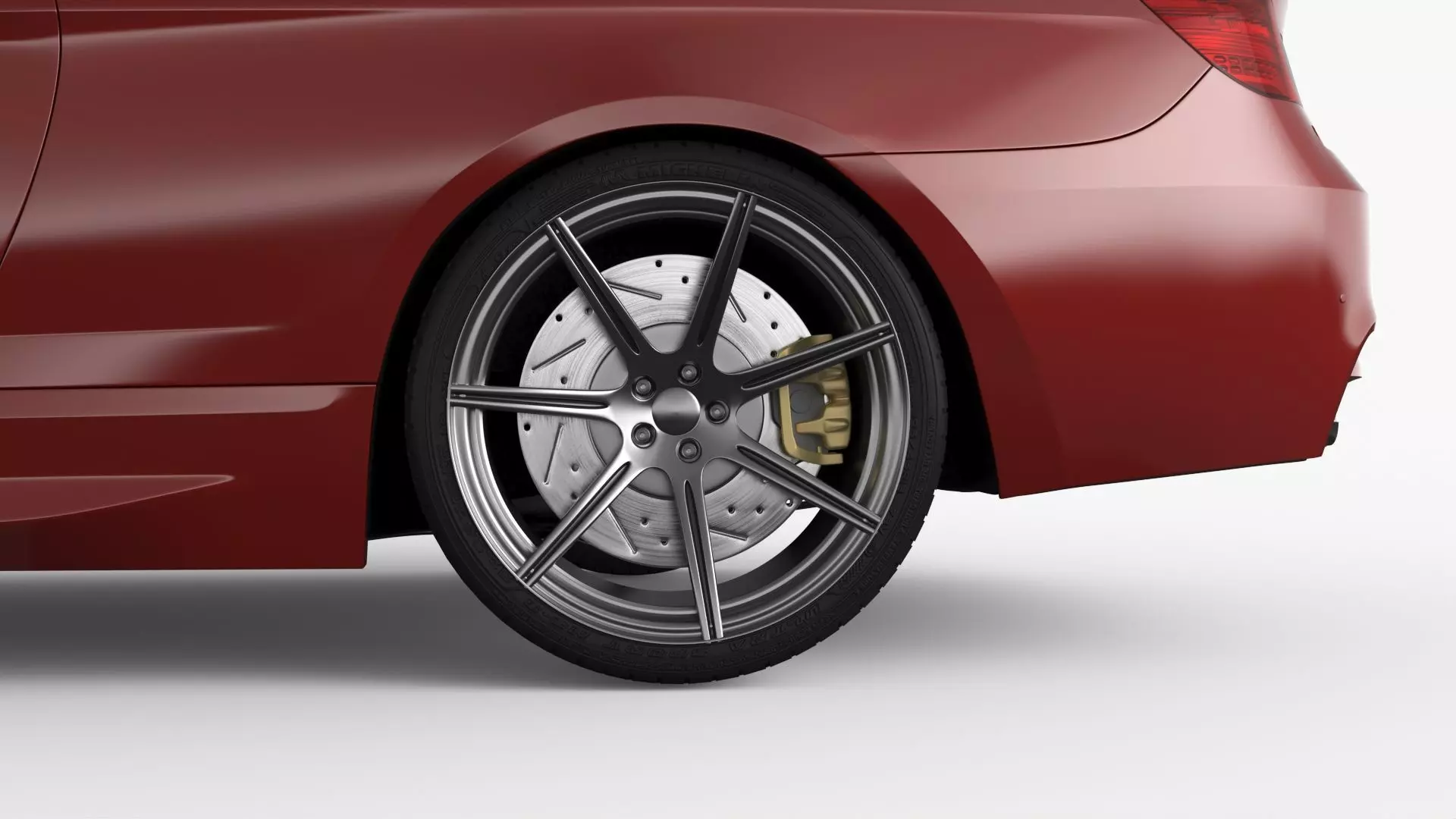 Self Service Car Wash with Vehicles 3D model_18