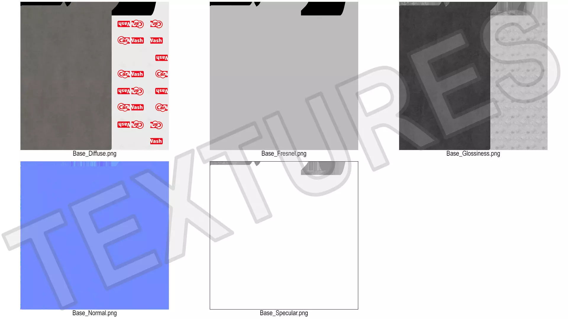 Self Service Car Wash with Vehicles 3D model_24