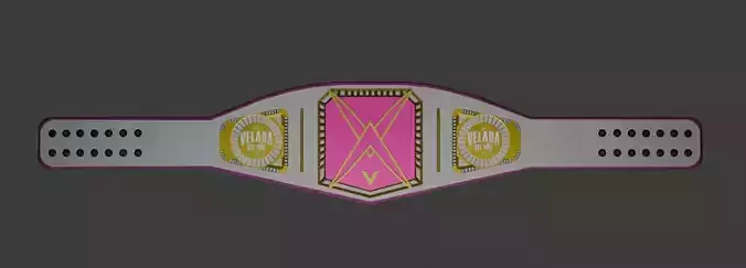 Boxing Belt of the Year 5 3D