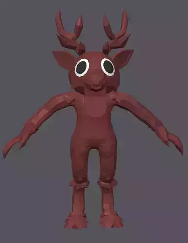 99 nights in the forest deer roblox 3D print model
