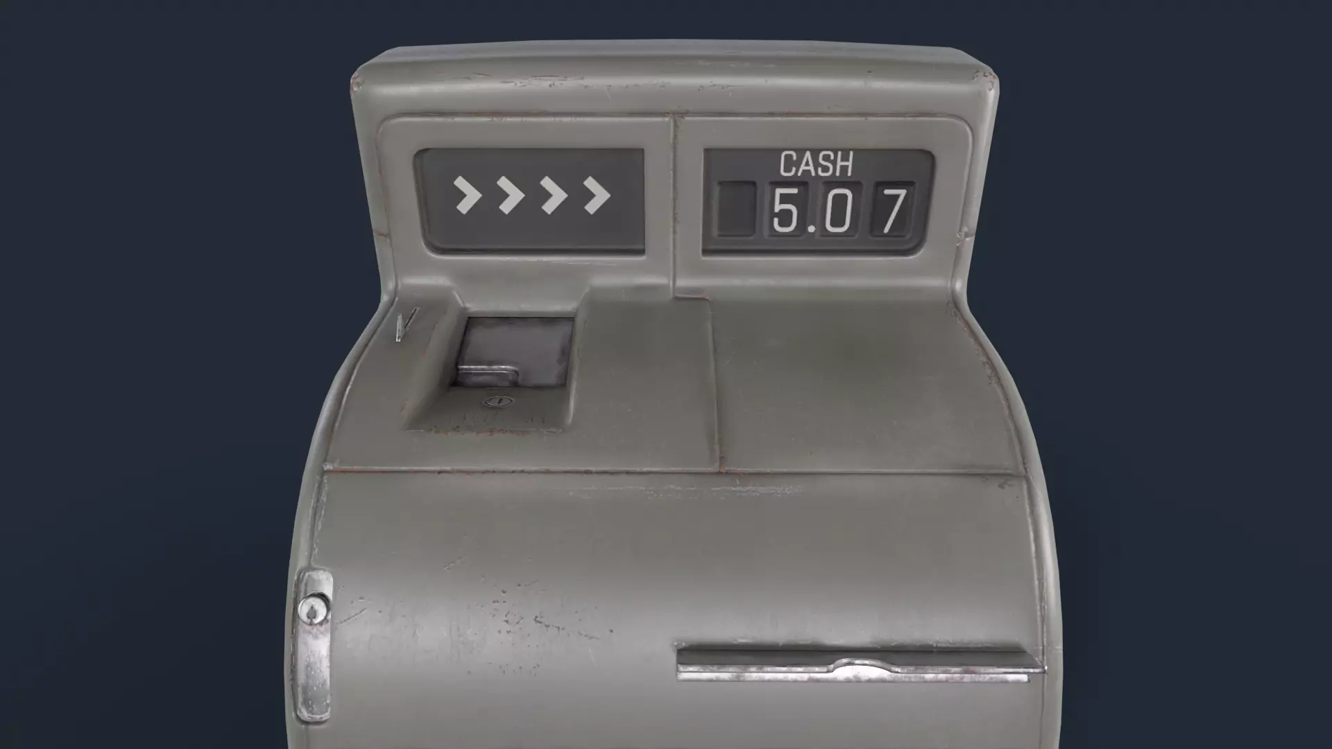Cash Register - Lowpoly Game Ready 3D Model Low-poly 3D model_6