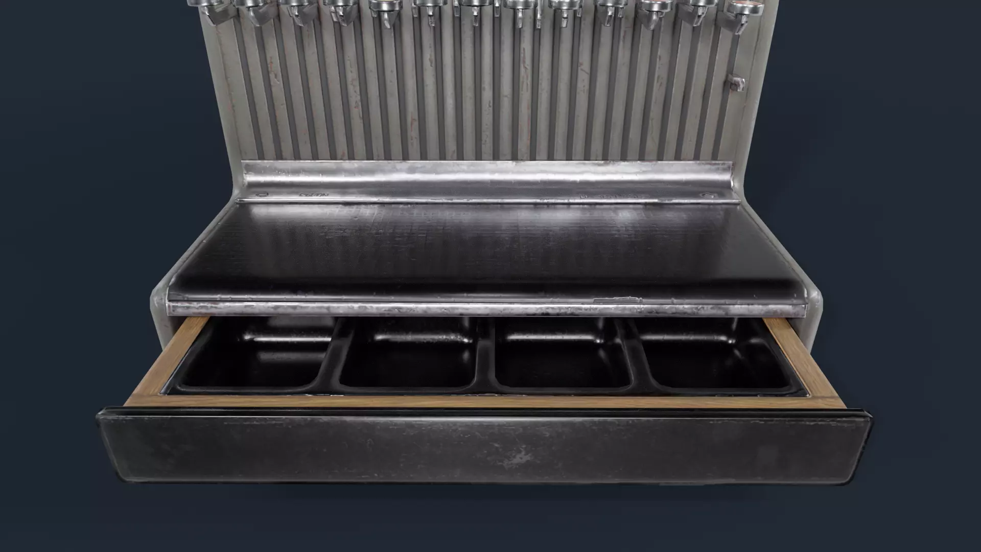 Cash Register - Lowpoly Game Ready 3D Model Low-poly 3D model_7