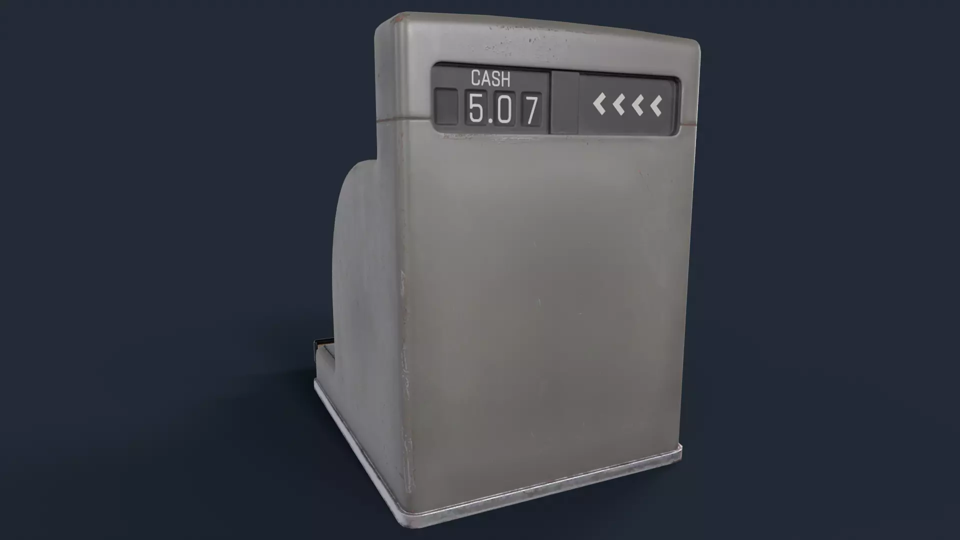 Cash Register - Lowpoly Game Ready 3D Model Low-poly 3D model_4