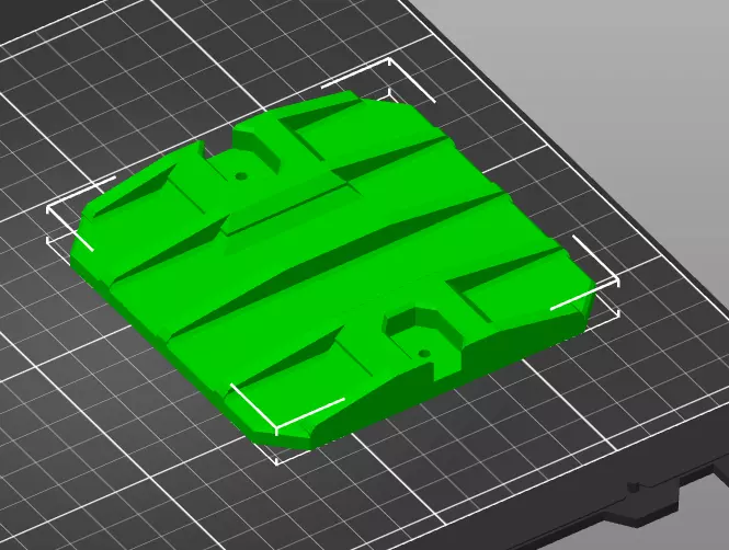 skateboard hanger 3D print model_4