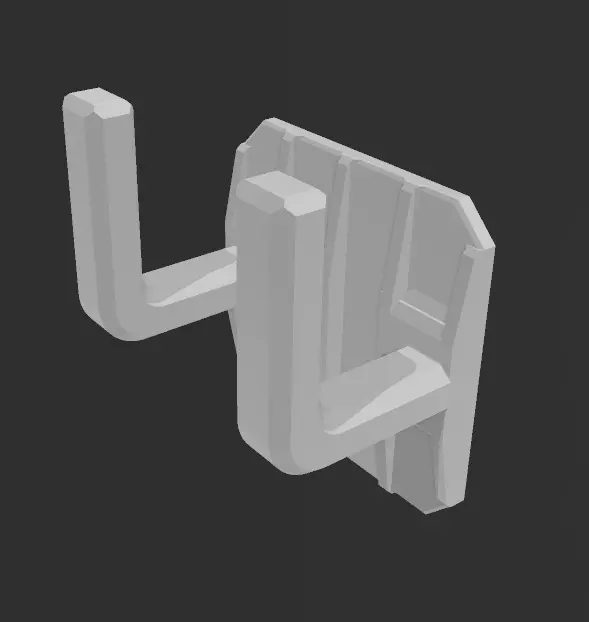 skateboard hanger 3D print model_1