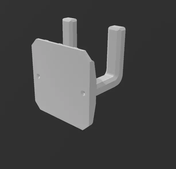 skateboard hanger 3D print model_6