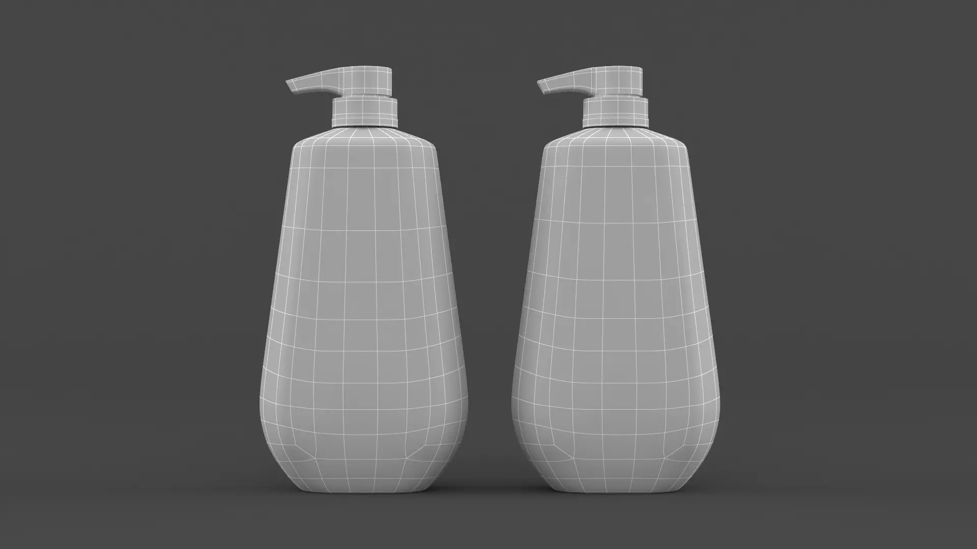 Dove Body Wash 3D model_7