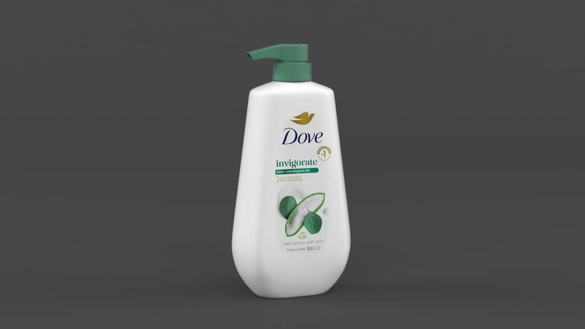 Dove Body Wash 3D model_3