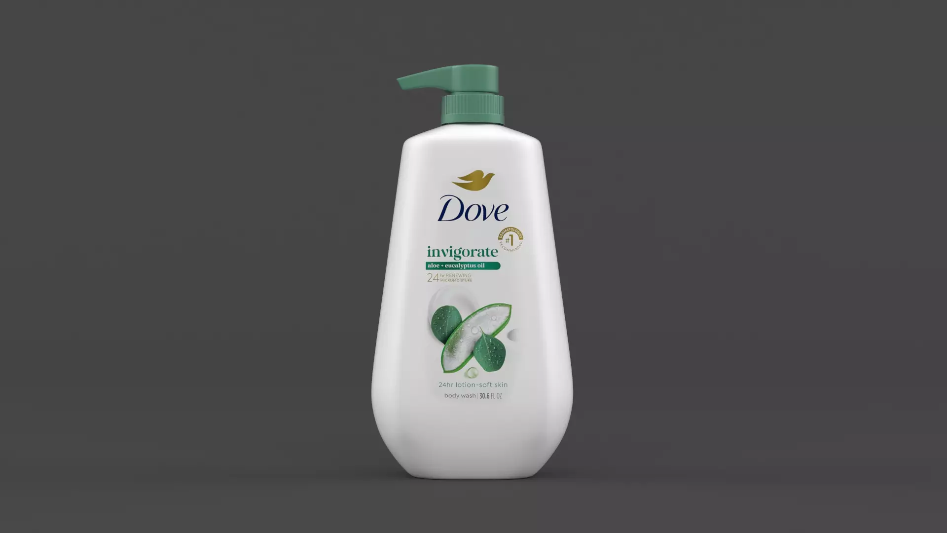 Dove Body Wash 3D model_1
