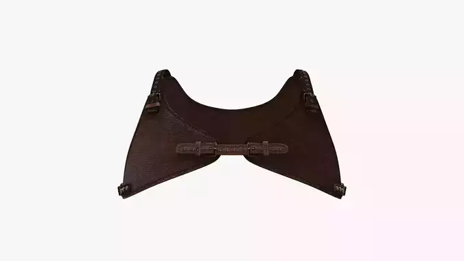 Punk Harness 03 Low-poly 3D model