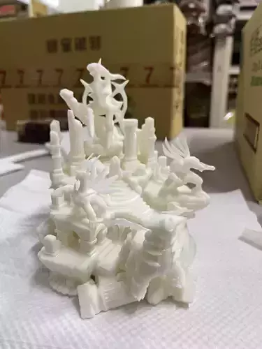 Pokemon  Gods of Creation Ruins Diorama 