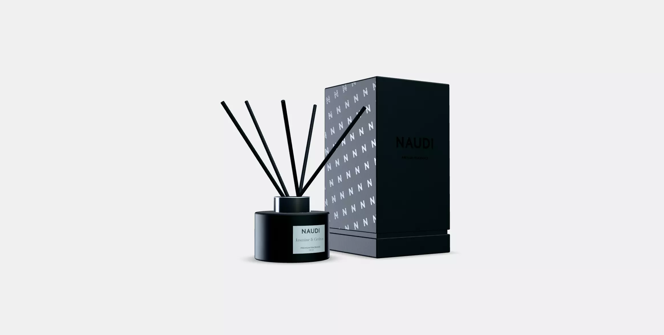 Jasmine Cedrus stick diffuser - Naudi Low-poly 3D model_0