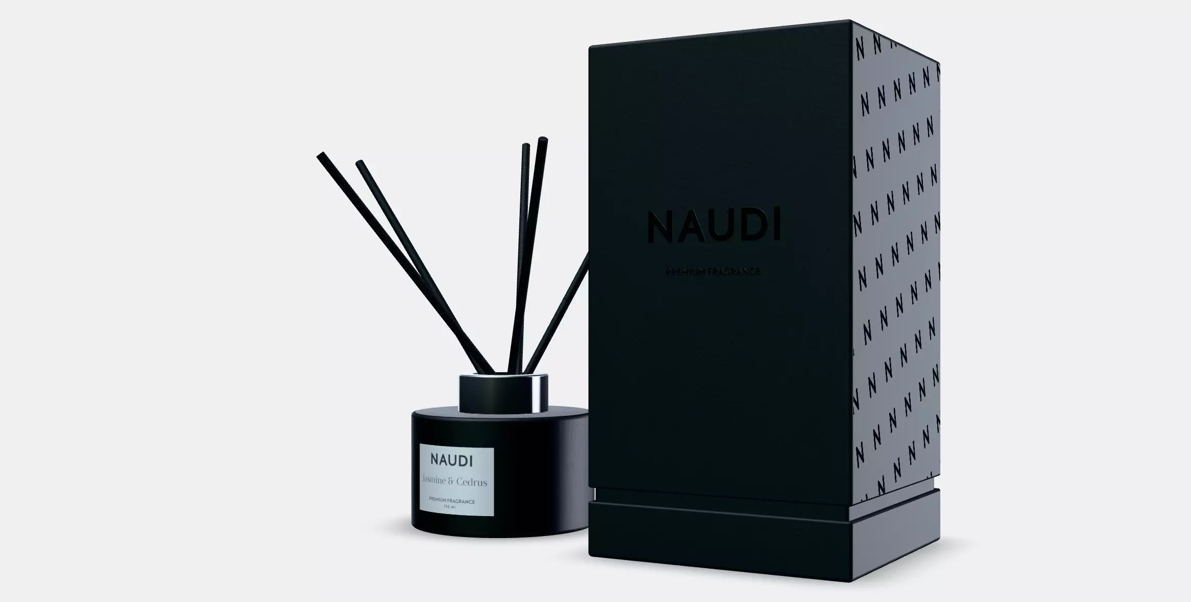 Jasmine Cedrus stick diffuser - Naudi Low-poly 3D model_7