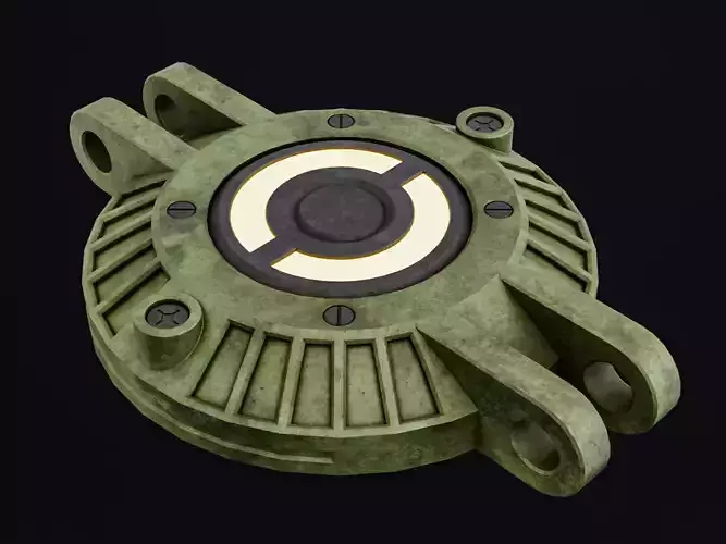 Sci Fi Machine Part -  Mechanical Component