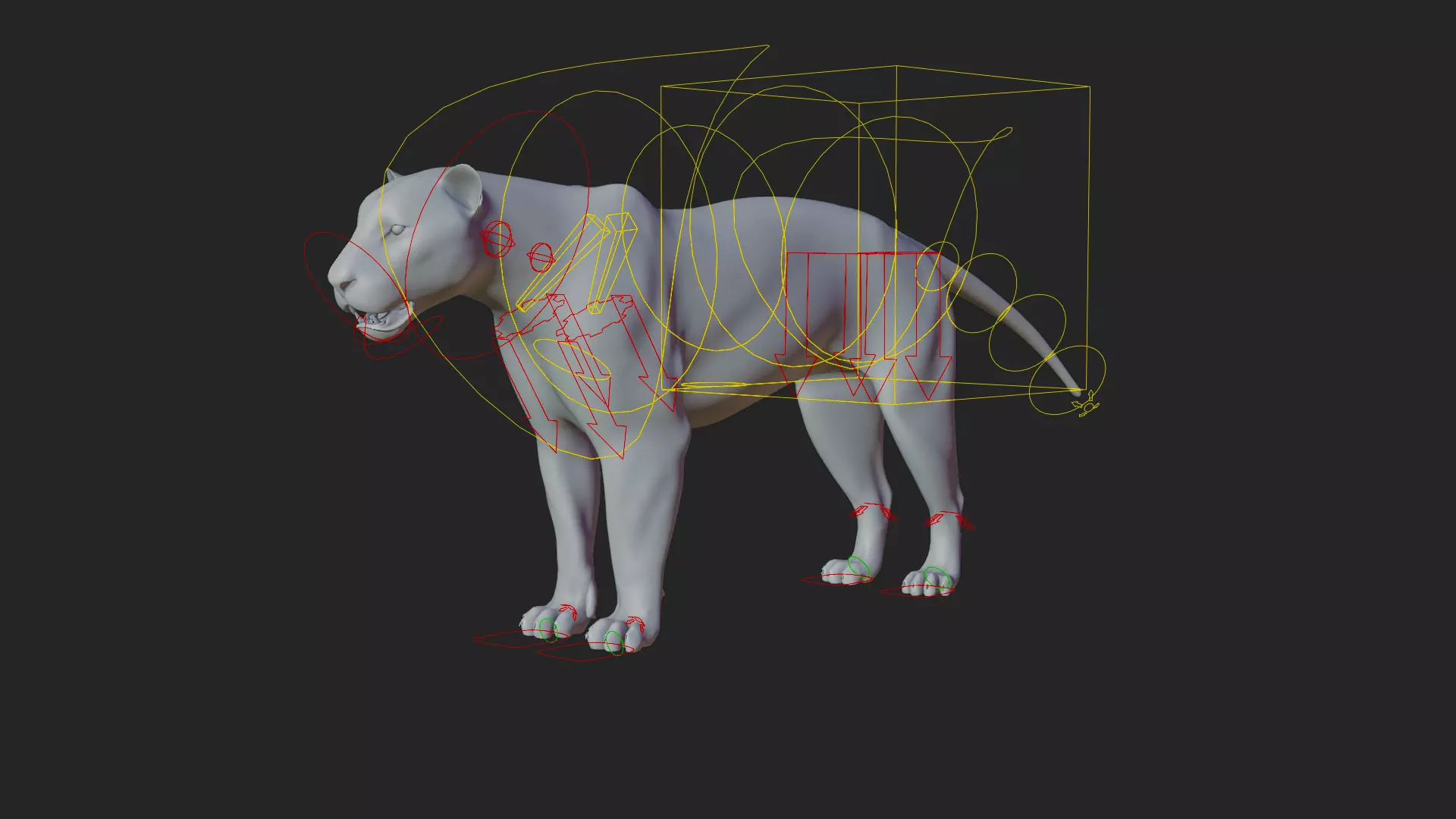 Lioness 3D model_18
