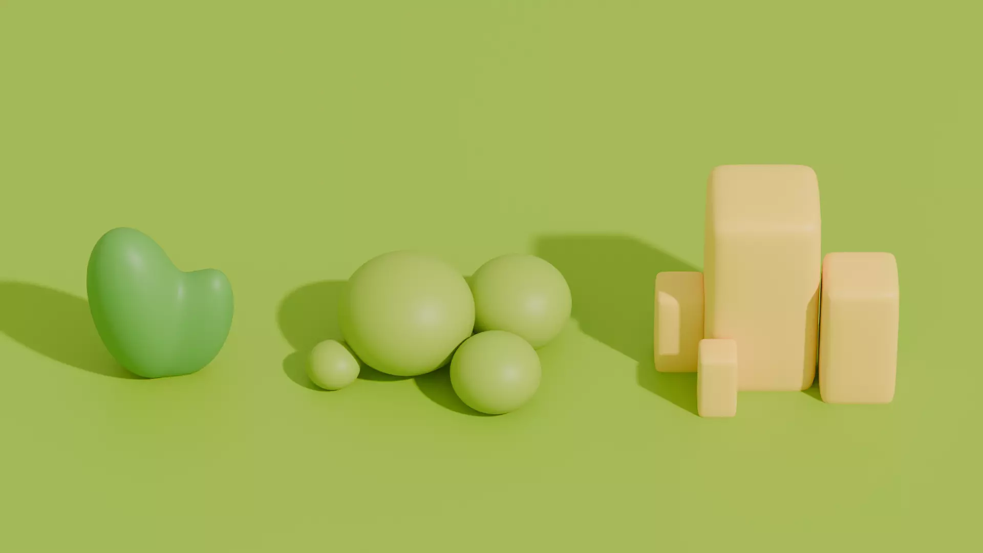 Stylized Cartoon Nature Asset Pack 3D Model Collection_13