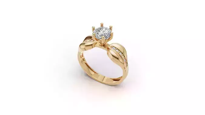 Solitaire Ring 50