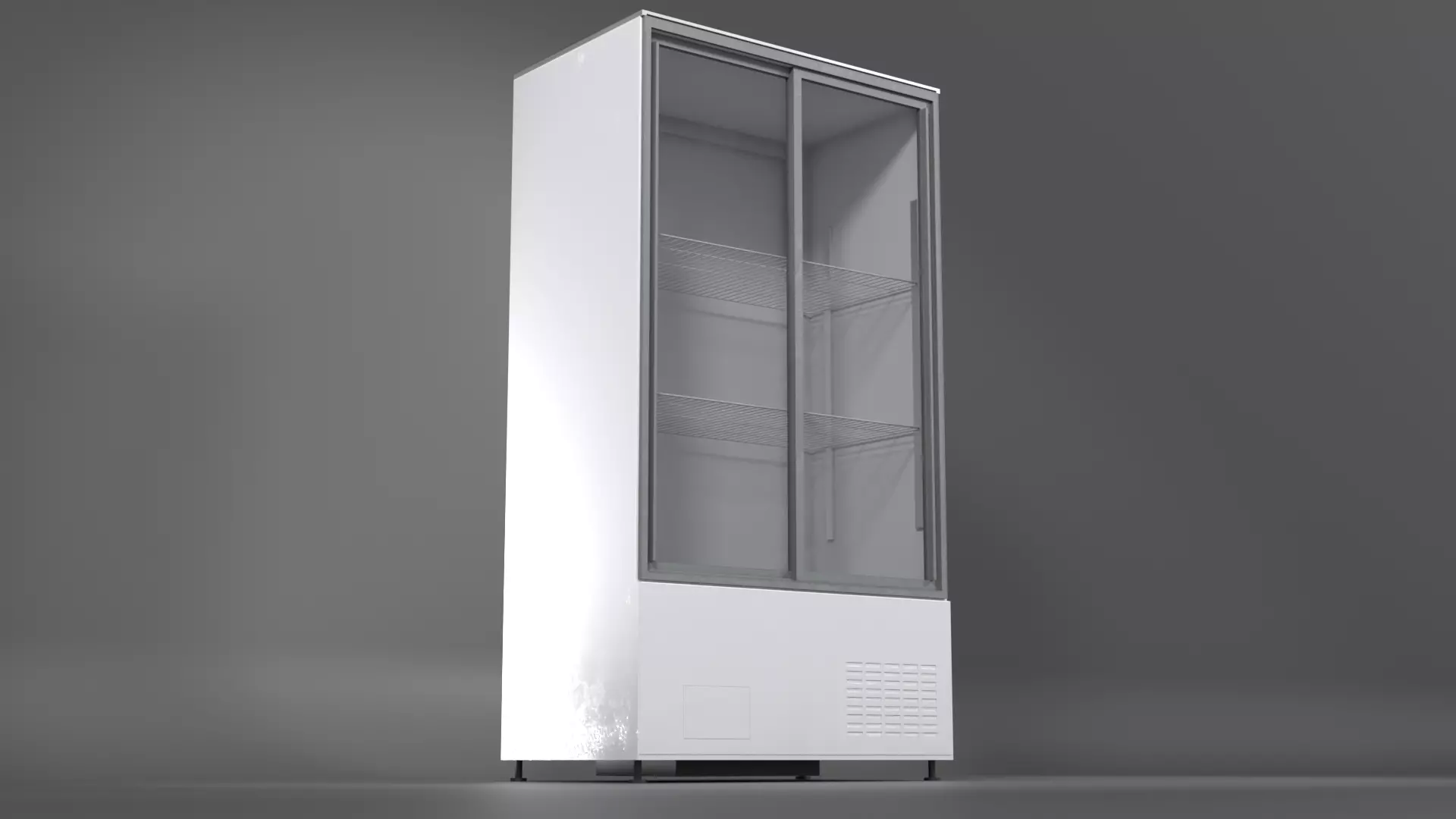Refrigerated Display Case Low-poly 3D model_3