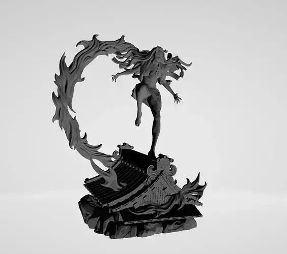 Nezuko Kamado 3D print model