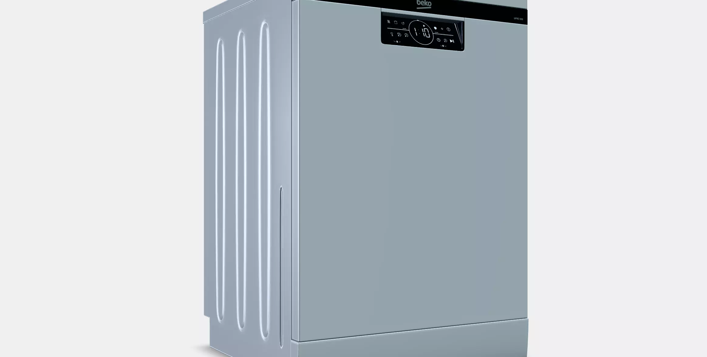 Beko BDFN26530W Freestanding dishwasher 3D model_8