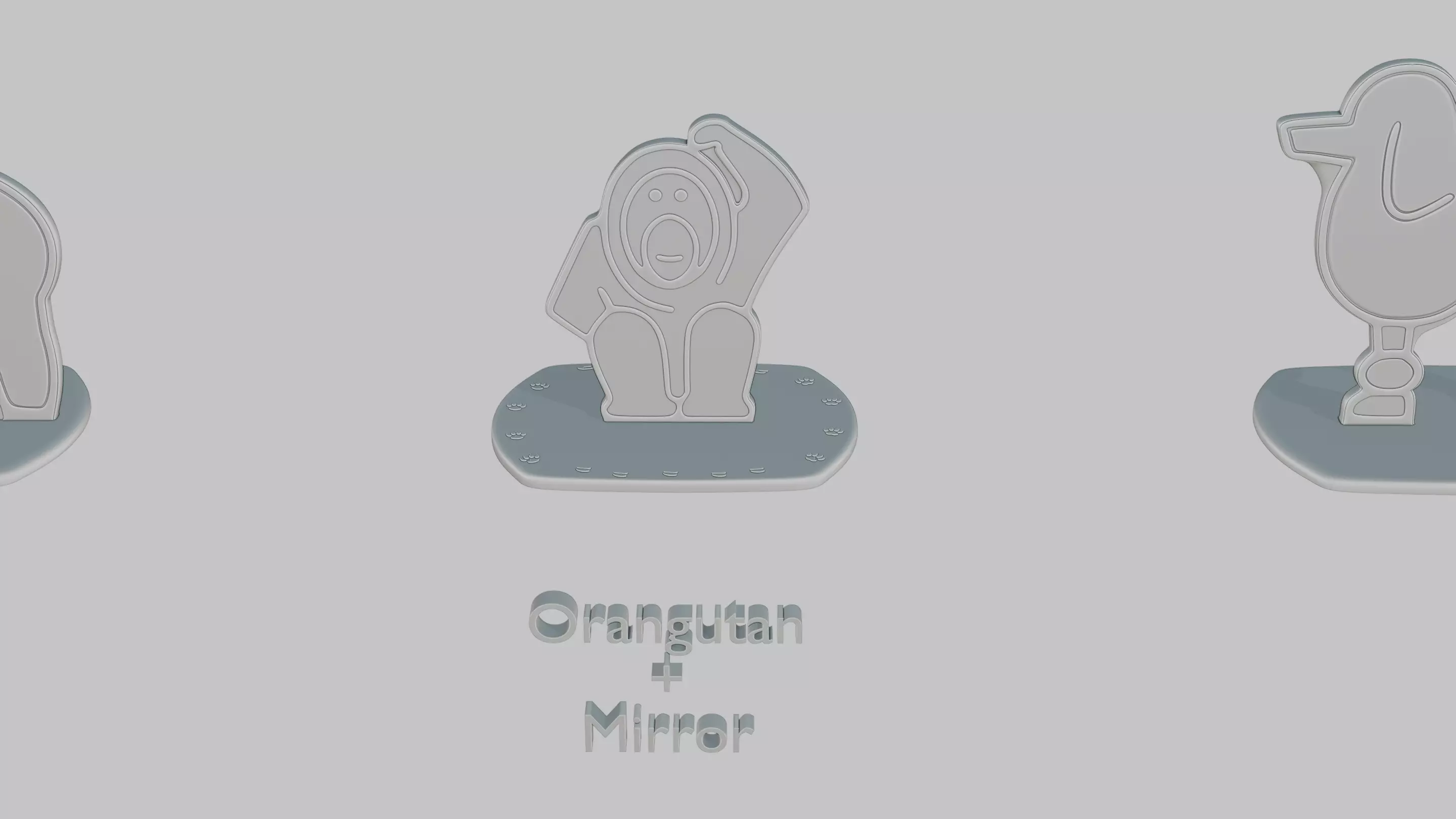 Emoji Statues Creature Figures Full Collection 3D print model_2