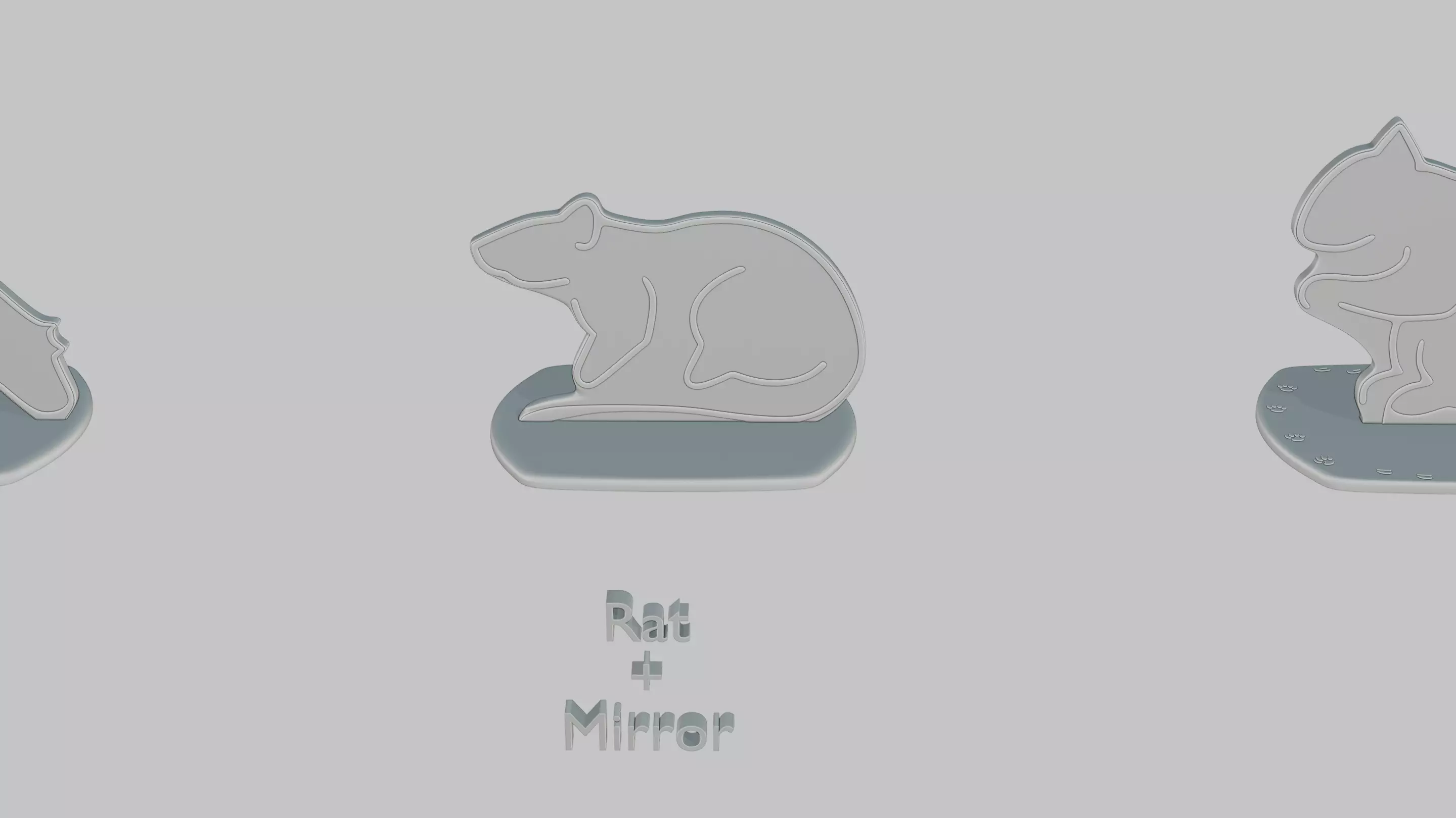 Emoji Statues Creature Figures Full Collection 3D print model_23