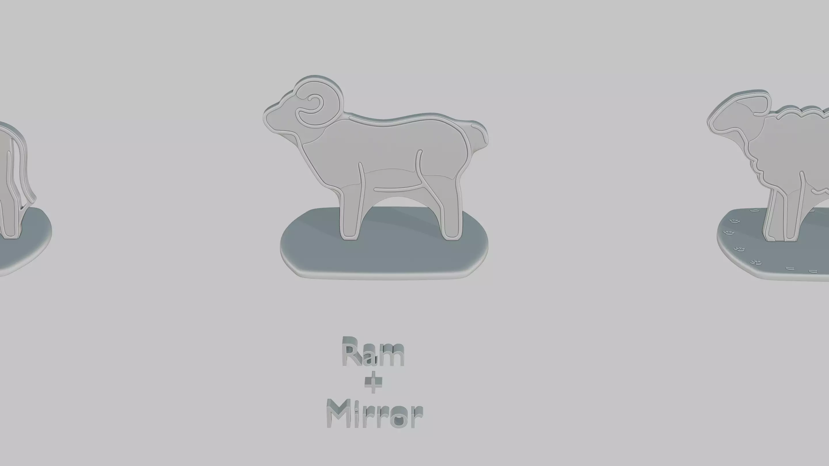 Emoji Statues Creature Figures Full Collection 3D print model_12