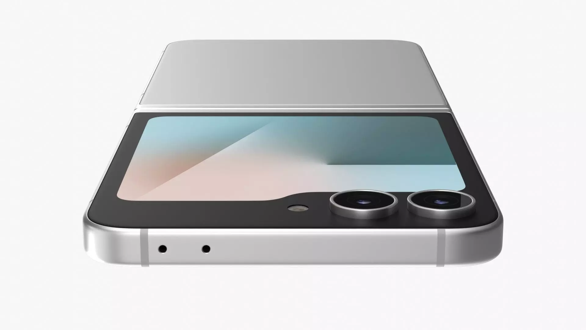 Samsung Galaxy Z Flip 7 FE Low-poly 3D model_6